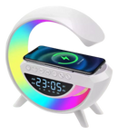 Luminária Multifuncional com Caixa De Som Carregador e Despertador